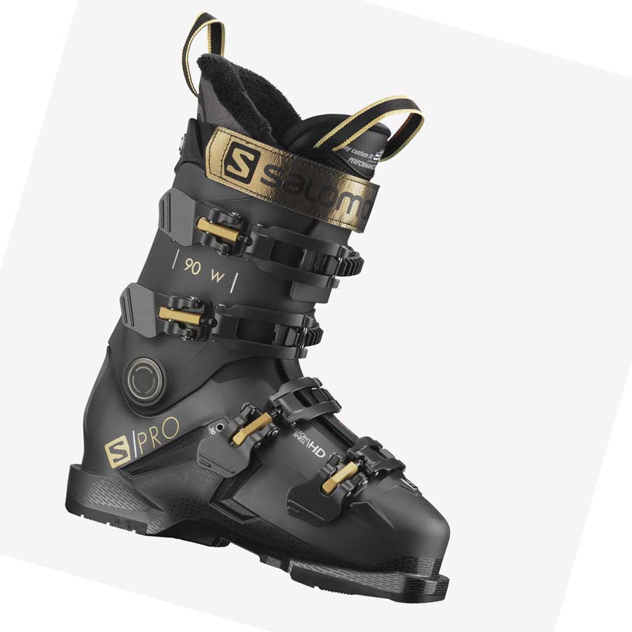 Botas Esqui Salomon S/PRO 90 Mujer Negros | MX 2071FDN